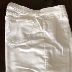 NYDJ White Straight Leg Jean